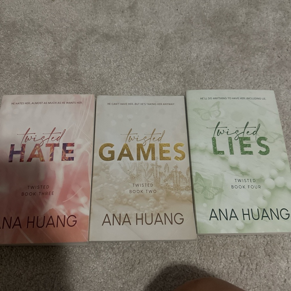 Twisted Lies Paperback by Ana Huang — Green Cover